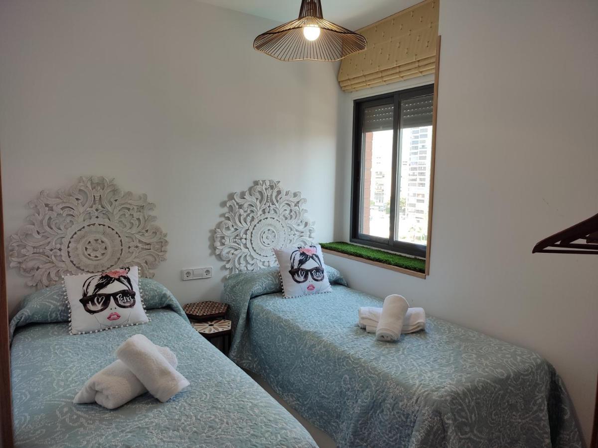 Junto Playa Levante Con Terraza Chill-Out-2 Wcs-A Estrenar Gemelos 23 Μπένιντορμ Εξωτερικό φωτογραφία